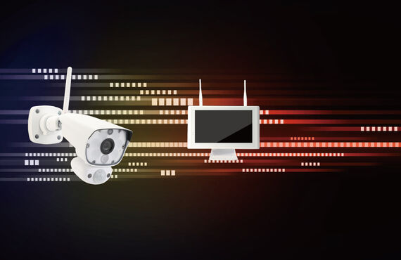 電波を中継するワイヤレス防犯カメラ新登場！