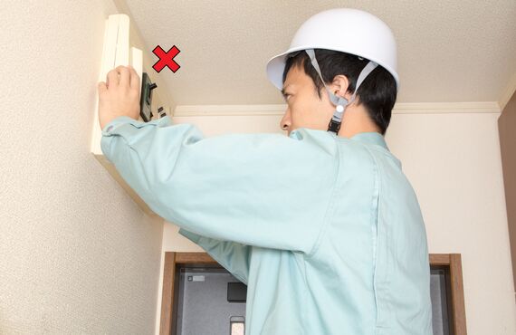 電源不要で取付位置を気にしない。工事不要でお客様でも取り付けしやすい。